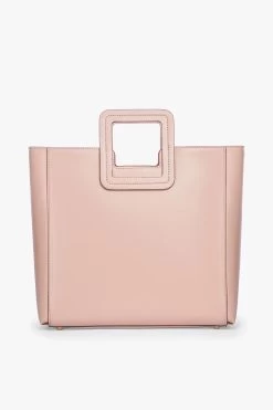 SHIRLEY LEATHER BAG | BLUSH -Staud Outlet Store STAUD SHIRLEY BLUSH RESORT20 1