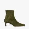WALLY ANKLE BOOT | OLIVE SUEDE