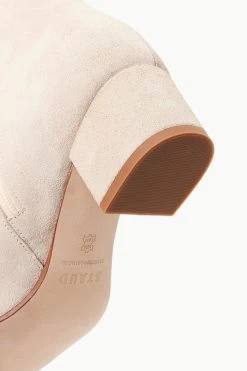 AIMEE SHORT BOOT | MINK SUEDE -Staud Outlet Store STAUD AIMEESHORT BOOT MINK FALL 23 ECOM 4 7e4cb98b 3cc2 4cee af90 c7965b53b13c