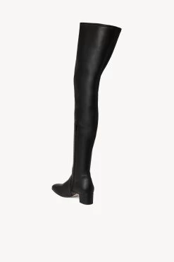 AIMEE BOOT | BLACK VEGAN LEATHER 12 AIMEE BOOT | BLACK VEGAN LEATHER -Staud Outlet Store STAUD AIMEE BOOT BLACK FALL 22 ECOM 3
