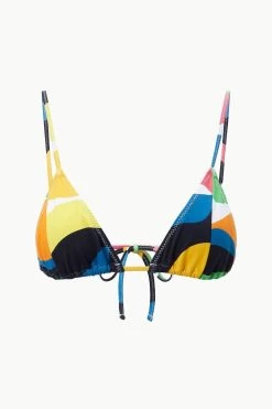 ALEXIS TRIANGLE TOP | MARBLE WAVE -Staud Outlet Store STAUD ALEXISTRIANGLE TOP MARBLEWAVE SUPF 23 ECOM 1 1