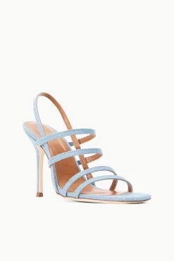 ANISE HEEL | DENIM BLUE -Staud Outlet Store STAUD ANISE HEEL DENIMBLUE FALL 23 ECOM 2