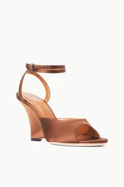 ANOUSH WEDGE | CLOVE -Staud Outlet Store STAUD ANOUSH WEDGE CLOVE FALL 23 ECOM 2