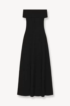 ARTISTRY DRESS | BLACK -Staud Outlet Store STAUD ARTISTRY DRESS BLACK FALL 23 ECOM 1 1