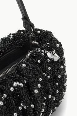 BEADED BEAN BAG | COSMIC WAVE -Staud Outlet Store STAUD BEADEDBEAN BAG COSMICWAVE FALL 23 ECOM 4