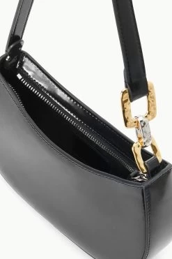 BRADY SHOULDER BAG | BLACK -Staud Outlet Store STAUD BRADY SHOULDERBAG BLACK FALL 23 ECOM 3