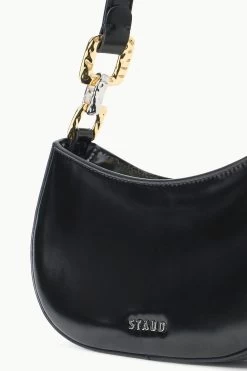 BRADY SHOULDER BAG | BLACK -Staud Outlet Store STAUD BRADY SHOULDERBAG BLACK FALL 23 ECOM 4