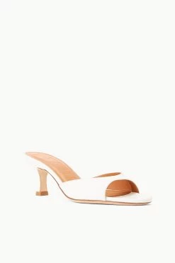 BRIGITTE MULE | PAPER -Staud Outlet Store STAUD BRIGITTE MULE PAPER SUPF 23 ECOM 2