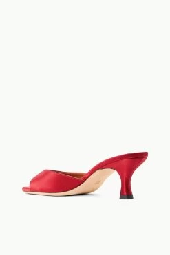 BRIGITTE MULE | RUBY SATIN 7 BRIGITTE MULE | RUBY SATIN -Staud Outlet Store STAUD BRIGITTE MULE RUBY SUPF 23 ECOM 3