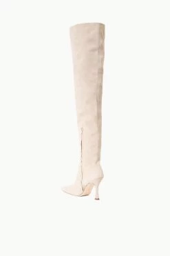 CAMI OVER THE KNEE BOOT | MINK SUEDE -Staud Outlet Store STAUD CAMIOTK BOOT MINK FALL 23 ECOM 3