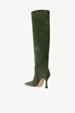 CAMI BOOT | AVOCADO SUEDE -Staud Outlet Store STAUD CAMI BOOT AVOCADO FALL 22 ECOM 3