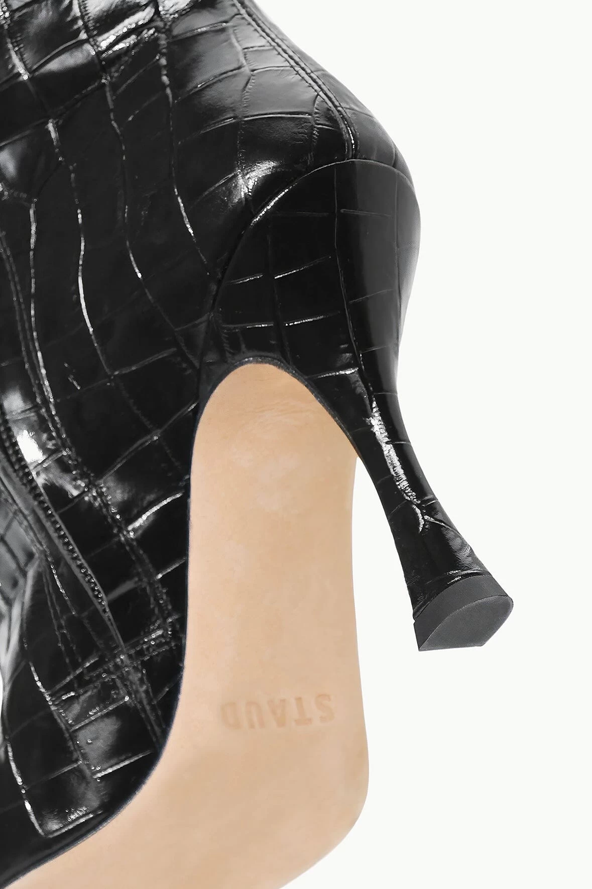 CAMI BOOT | BLACK CROC EMBOSSED 8 CAMI BOOT | BLACK CROC EMBOSSED - Image 8