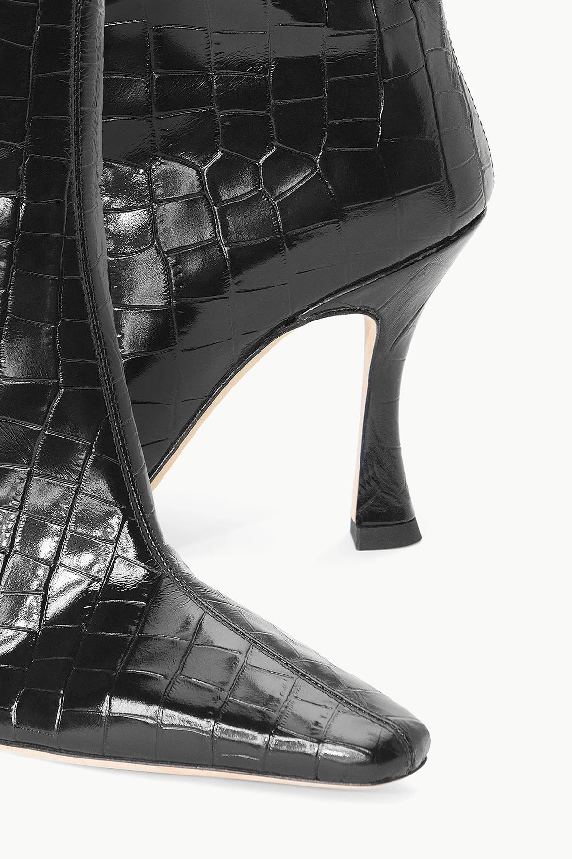 CAMI BOOT | BLACK CROC EMBOSSED 7 CAMI BOOT | BLACK CROC EMBOSSED - Image 7