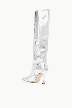CAMI BOOT | CHROME -Staud Outlet Store STAUD CAMI BOOT CHROME FALL 23 ECOM 3