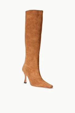 CAMI BOOT | TAN SUEDE -Staud Outlet Store STAUD CAMI BOOT TAN FALL 22 ECOM 2