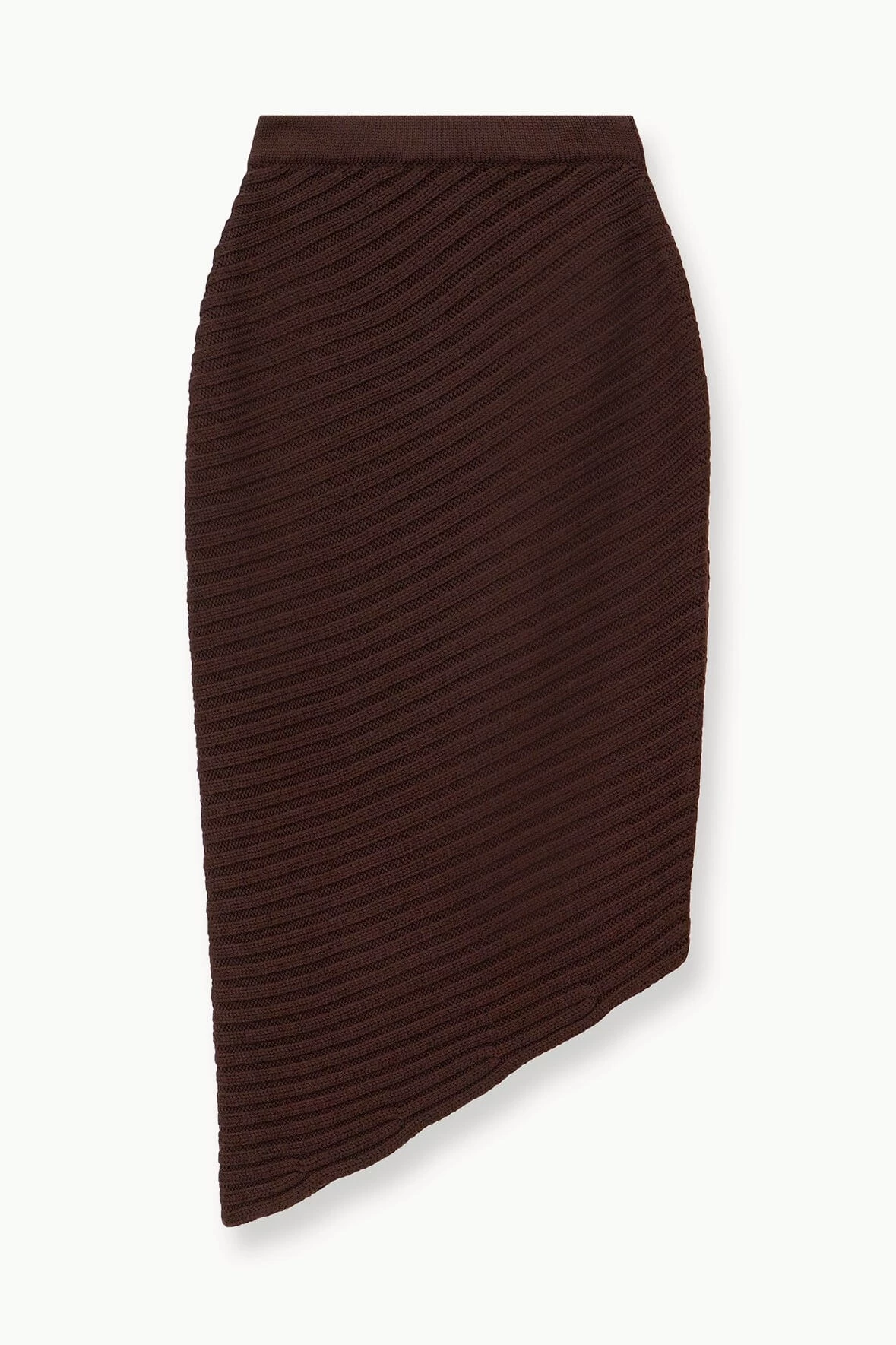 CANTILEVER SKIRT | DARK CHOCOLATE 5 CANTILEVER SKIRT | DARK CHOCOLATE - Image 5
