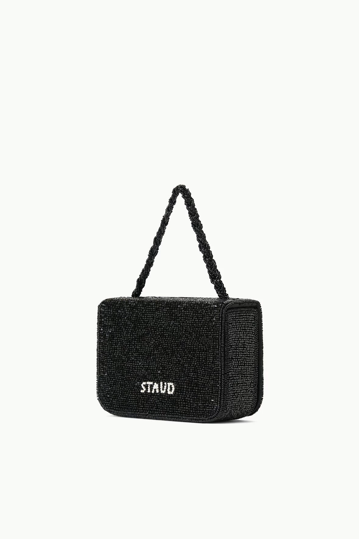 CARMEN BEADED BOX BAG | BLACK 6 CARMEN BEADED BOX BAG | BLACK - Image 6