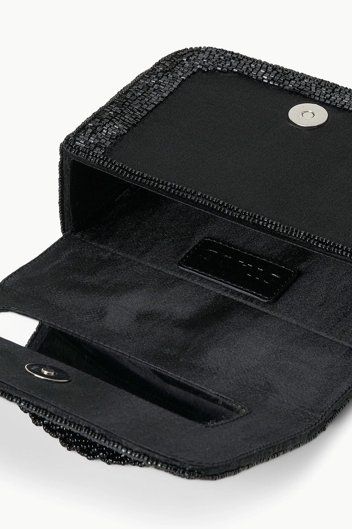 CARMEN BEADED BOX BAG | BLACK 4 CARMEN BEADED BOX BAG | BLACK - Image 4