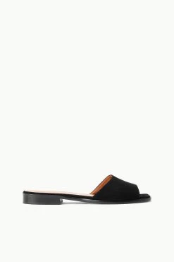CASPIAN SLIDE | BLACK SUEDE