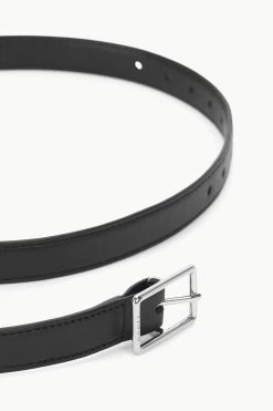 CLASSIC BELT | BLACK -Staud Outlet Store STAUD CLASSIC20MMWIDE BELT BLACK FALL 23 ECOM 2