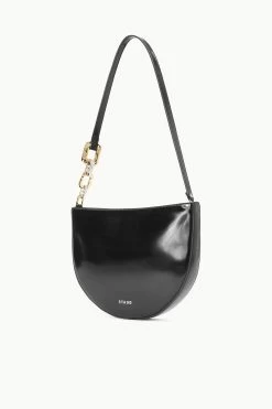 COLT SHOULDER BAG | BLACK POLISHED -Staud Outlet Store STAUD COLT SHOULDERBAG BLACK FALL 23 ECOM 2 5c37b21a 175b 42c3 8fb7 9926b454d4fb