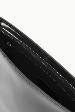 COLT SHOULDER BAG | BLACK POLISHED -Staud Outlet Store STAUD COLT SHOULDERBAG BLACK FALL 23 ECOM 3 50525f5e 7660 4552 b45a 4c8b4747e7f2