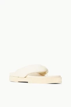 DAHLIA PLATFORM | CREAM -Staud Outlet Store STAUD DAHLIA PLATFORM BLACK SPRING 23 ECOM 2