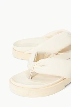 DAHLIA PLATFORM | CREAM -Staud Outlet Store STAUD DAHLIA PLATFORM CREAM SPRING 23 ECOM 4