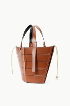 DIAMOND TOTE | TAN CREAM -Staud Outlet Store STAUD DIAMOND TOTE TANCREAM SPRING 23 ECOM 2