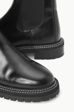 DUTCH BOOT | BLACK -Staud Outlet Store STAUD DUTCH BOOT BLACK FALL 23 ECOM 4