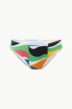 GEMMA BIKINI BOTTOM | MARBLE WAVE -Staud Outlet Store STAUD GEMMA BIKINI BOTTOM MARBLE WAVE V2 SUPF 23 ECOM 1