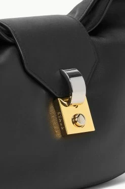 MARIKE BAG | BLACK -Staud Outlet Store STAUD GWEN CLUTCH BLACK SUPF 23 ECOM 4