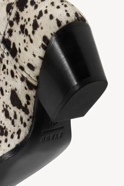 JUNE BOOT | BLACK WHITE HAIRCALF -Staud Outlet Store STAUD JUNE BOOT BWHCCALFHAIR SEASON 22 ECOM 4