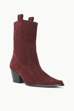 JUNE BOOT | MAHOGANY -Staud Outlet Store STAUD JUNE BOOT MAHOGANY FALL 23 ECOM 2