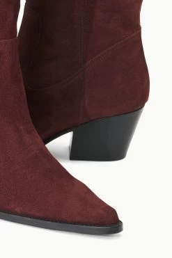 JUNE BOOT | MAHOGANY -Staud Outlet Store STAUD JUNE BOOT MAHOGANY FALL 23 ECOM 5