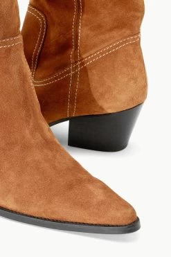 JUNE BOOT | TAN SUEDE -Staud Outlet Store STAUD JUNE BOOT TANSUEDE SEASON 22 ECOM 5