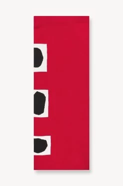 KARINA SKIRT | RUBY GEOSCAPE 8 KARINA SKIRT | RUBY GEOSCAPE -Staud Outlet Store STAUD KARINA KNIT SKIRT RUBY GEOSCAPE FALL 23 ECOM 1