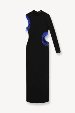 KIRSTEN DRESS | BLACK 8 KIRSTEN DRESS | BLACK -Staud Outlet Store STAUD KIRSTEN DRESS BLACK SUPF 23 ECOM 1