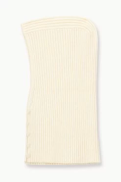 KNIT BALACLAVA | IVORY -Staud Outlet Store STAUD KNITBALACLAVA ACCESSORY IVORY FALL 23 ECOM 2 1