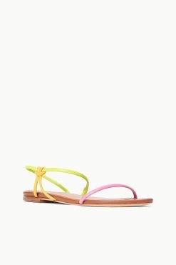 LAUREL SANDAL | CITRON MULTI 12 LAUREL SANDAL | CITRON MULTI -Staud Outlet Store STAUD LAUREL SANDAL CITRONMULTI SPRING 23 ECOM 2