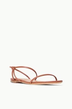 LAUREL SANDAL | TAN -Staud Outlet Store STAUD LAUREL SANDAL TAN SPRING 23 ECOM 2