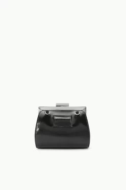 LENNON CONVERTIBLE BAG | BLACK POLISHED 12 LENNON CONVERTIBLE BAG | BLACK POLISHED -Staud Outlet Store STAUD LENNON CONVERTIBLEBAG BLACK FALL 23 ECOM 3