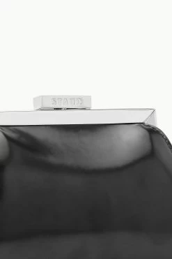 LENNON CONVERTIBLE BAG | BLACK POLISHED 16 LENNON CONVERTIBLE BAG | BLACK POLISHED -Staud Outlet Store STAUD LENNON CONVERTIBLEBAG BLACK FALL 23 ECOM 5