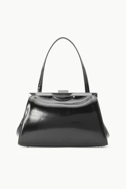 LENNON SHOULDER BAG | BLACK POLISHED