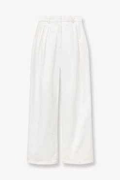 LUISA PANT | IVORY 10 LUISA PANT | IVORY -Staud Outlet Store STAUD LUISA PANT IVORY SPRING 23 ECOM 1
