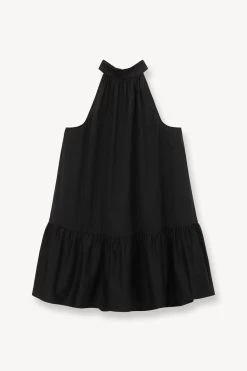 MARLOWE DRESS | BLACK -Staud Outlet Store STAUD MARLOWE DRESS BLACK SUPF 23 ECOM 1