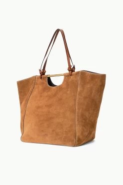 MAR TOTE | TAN SUEDE 9 MAR TOTE | TAN SUEDE -Staud Outlet Store STAUD MAR TOTE TAN FALL 23 ECOM 2 R