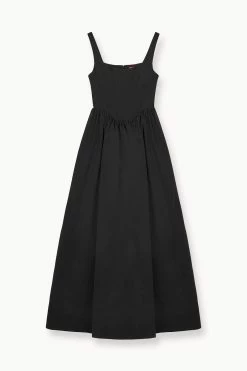 MAXI LANDSCAPE DRESS | BLACK 10 MAXI LANDSCAPE DRESS | BLACK -Staud Outlet Store STAUD MAXILANDSCAPE OCCASIONDRESS BLACK FALL 23 ECOM 1