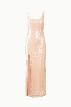 MAXI LE SABLE DRESS | BEIGE 10 MAXI LE SABLE DRESS | BEIGE -Staud Outlet Store STAUD MAXILESABLEDRESS BEIGE ECOM 1