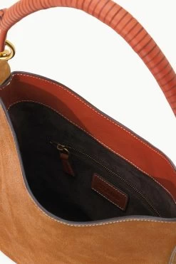 MEL BAG | TAN SUEDE 9 MEL BAG | TAN SUEDE -Staud Outlet Store STAUD MEL BAG TAN FALL 23 ECOM 3